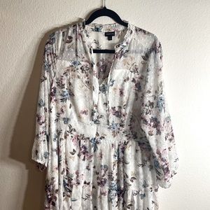 Torrid mini chiffon dress